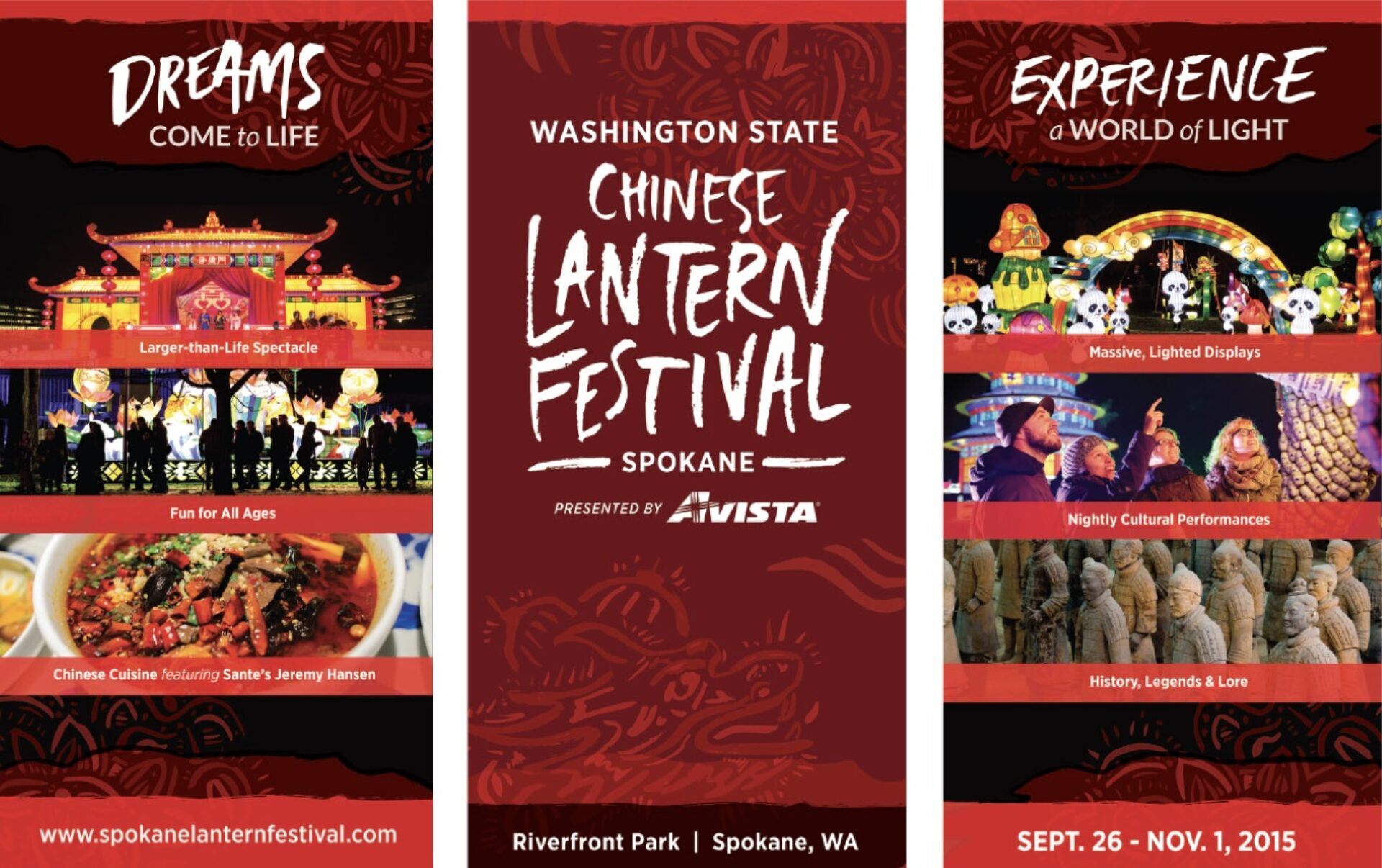 Chinese Lantern Festival Banner Series Treatment Creative Work